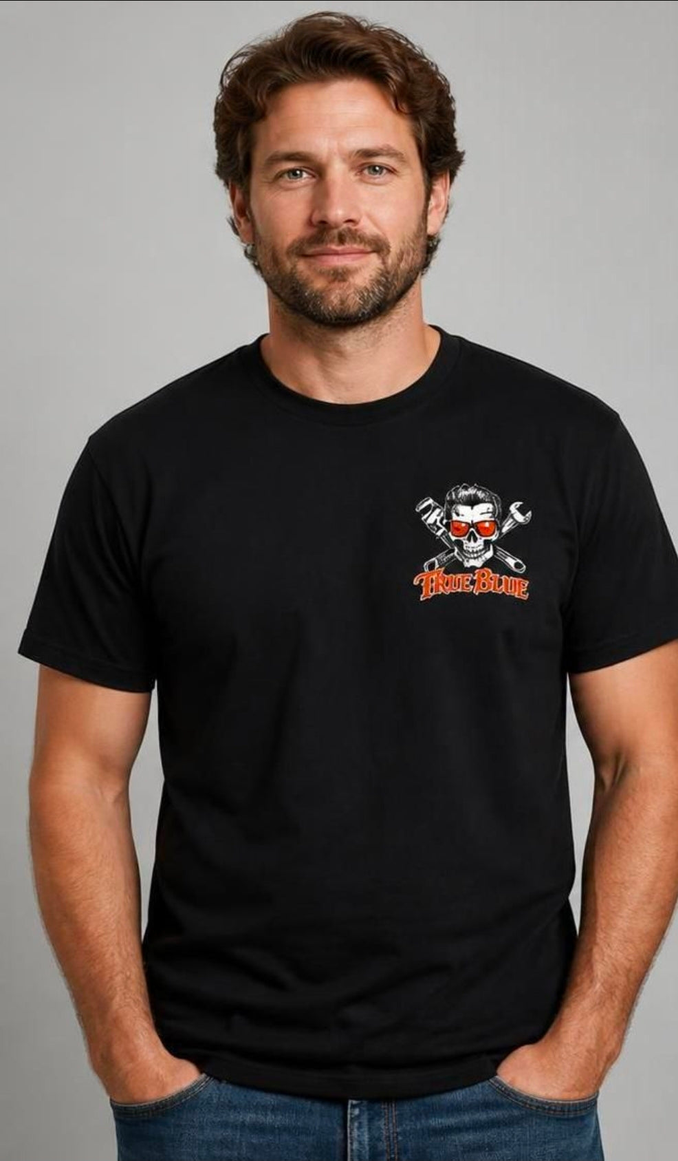 TRUE BLUE WELDERS TEE