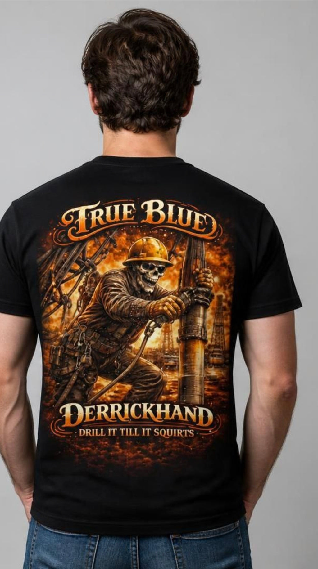 TRUE BLUE DERRICKHAND TEE