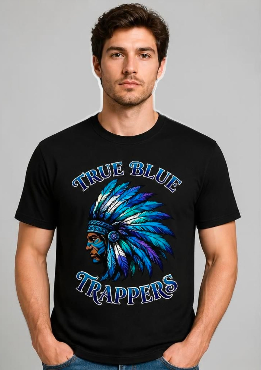 TRUE BLUE TRAPPERS TEE
