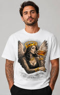 TRUE BLUE GOLDEN ANGEL TEE
