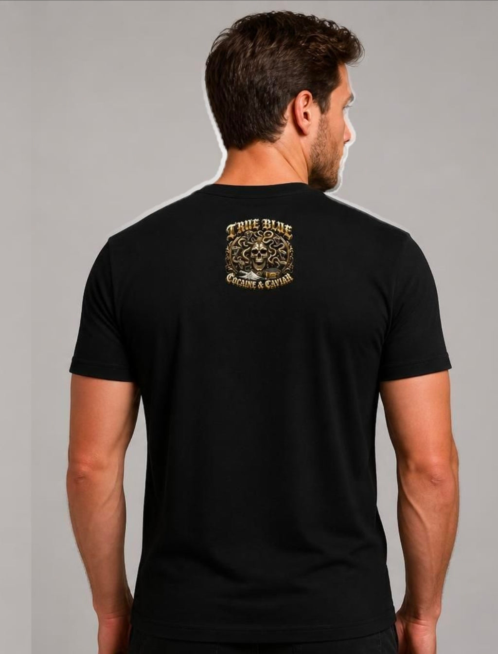 TRUE BLUE COCAINE & CAVIAR TEE