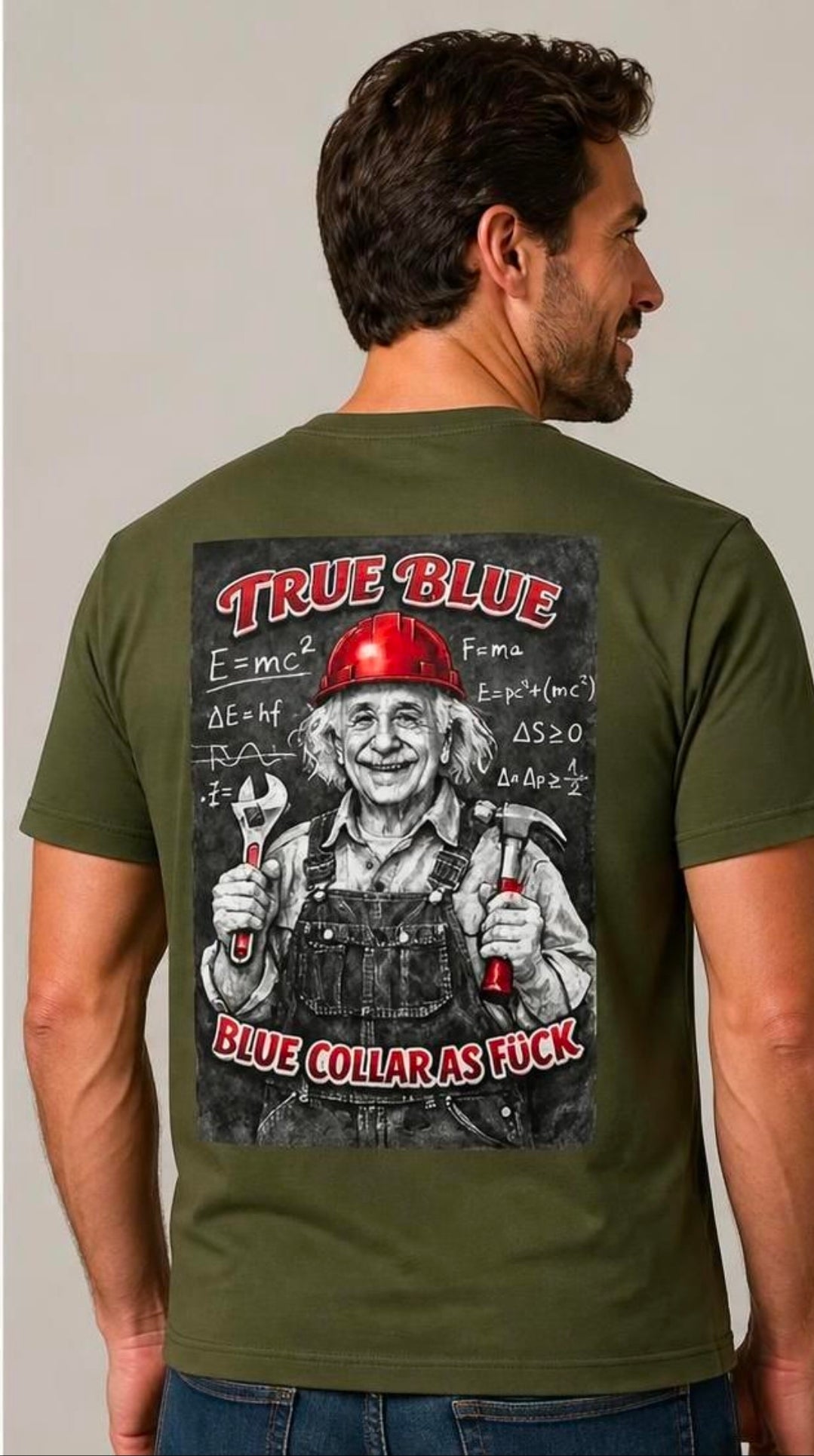 TRUE BLUE BC AF TEE