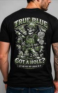 TRUE BLUE THE CAULK TEE
