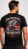 TRUE BLUE DEEPER, WETTER TEE