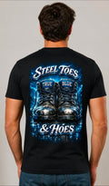 TRUE BLUE STEEL TOES TEE
