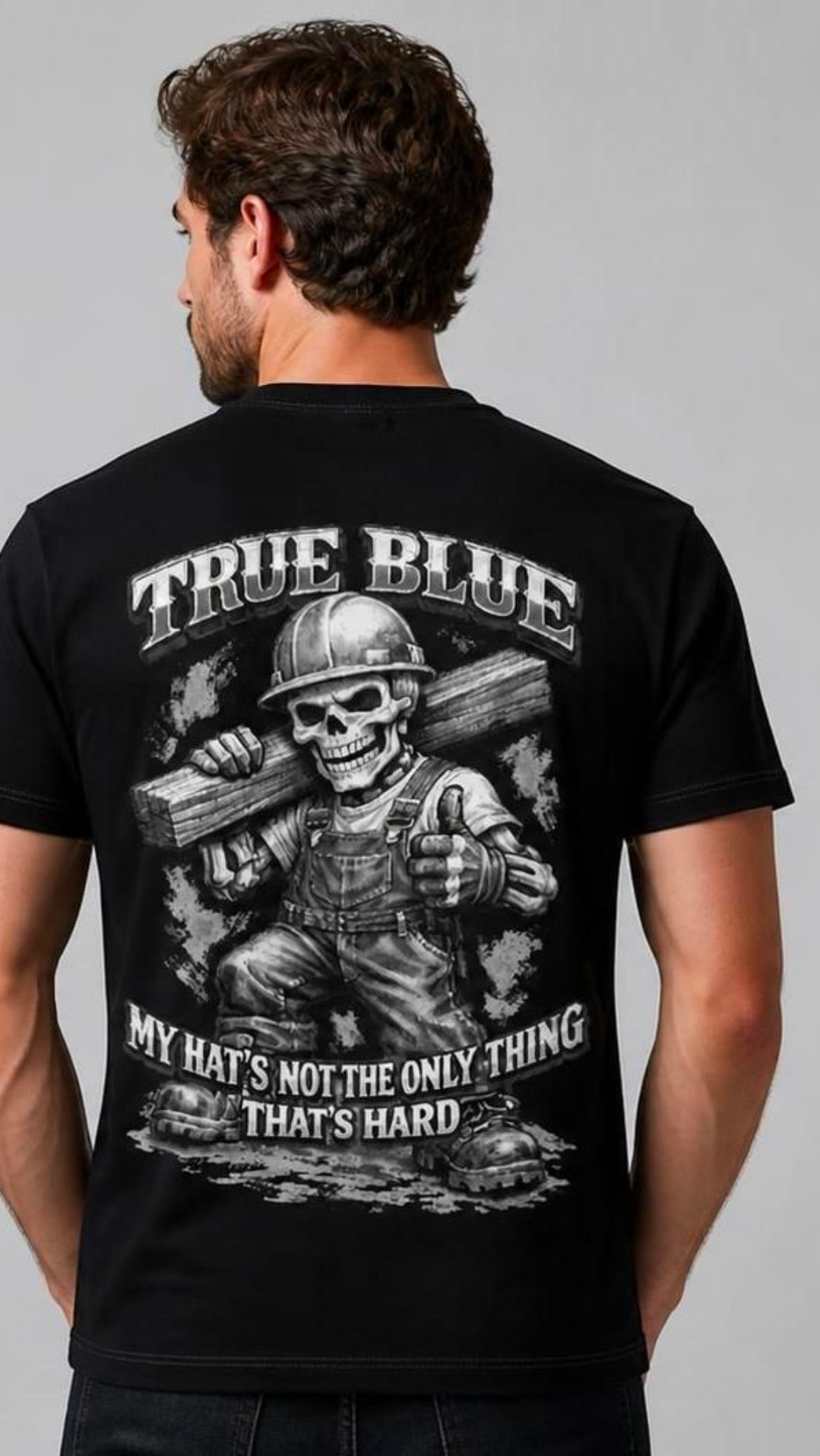TRUE BLUE HARD HAT TEE