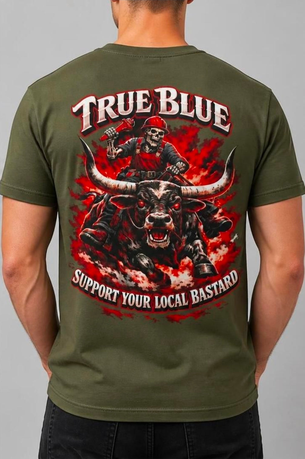 TRUE BLUE Local Bastard Tee