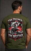 TRUE BLUE THE WETTER TEE