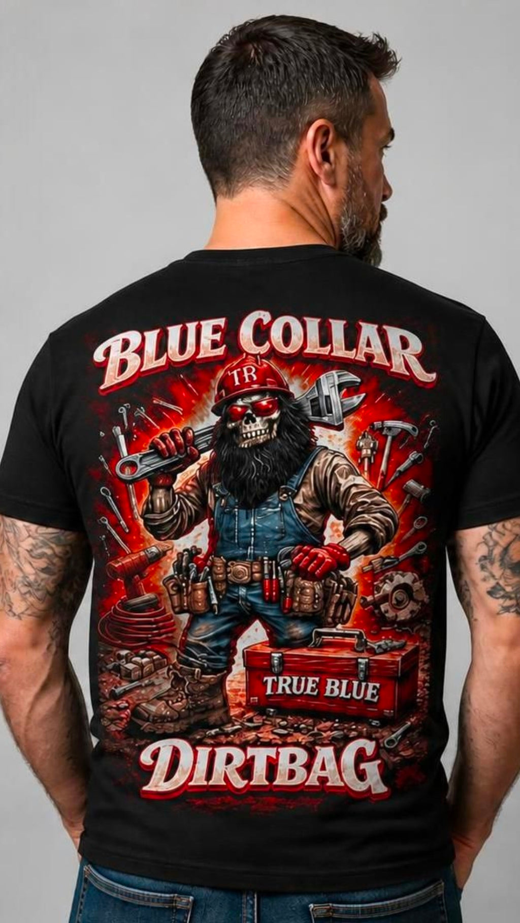 TRUE BLUE BC DIRTBAG TEE