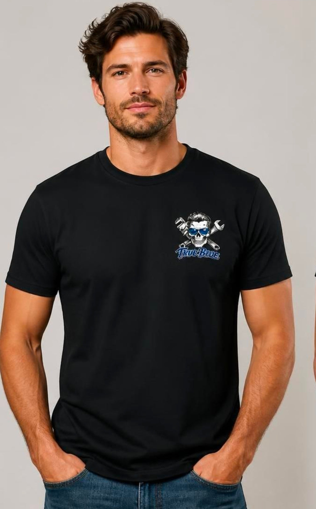 TRUE BLUE STEEL TOES TEE