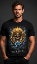 TRUE BLUE THE ROSE TEE