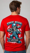 TRUE BLUE MY HAT ISN'T TEE