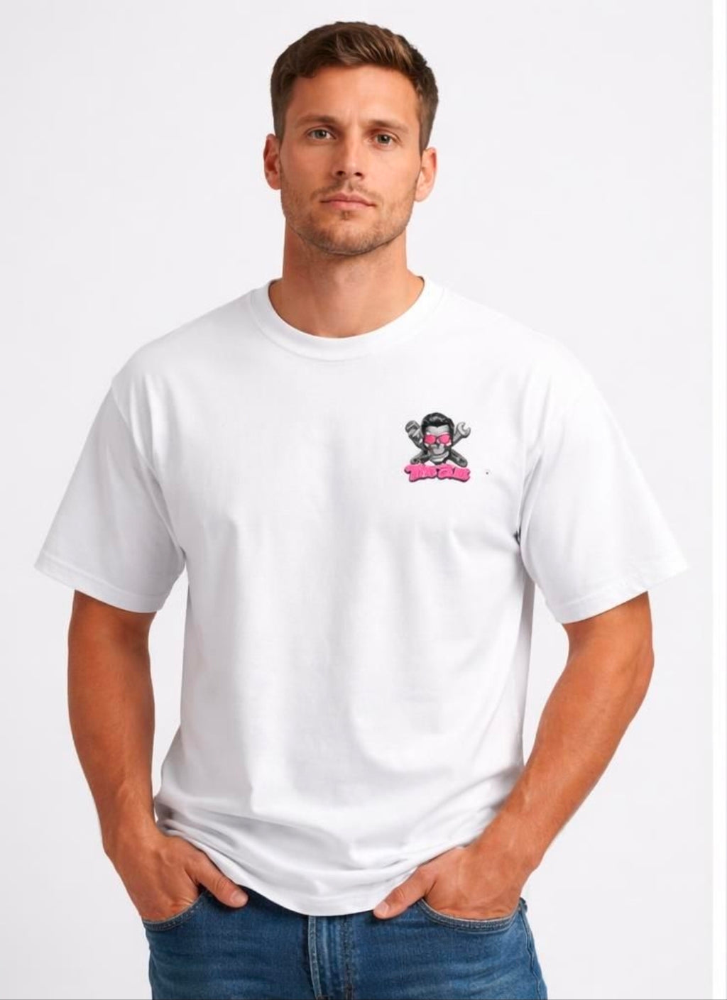 TRUE BLUE RIG PIG TEE