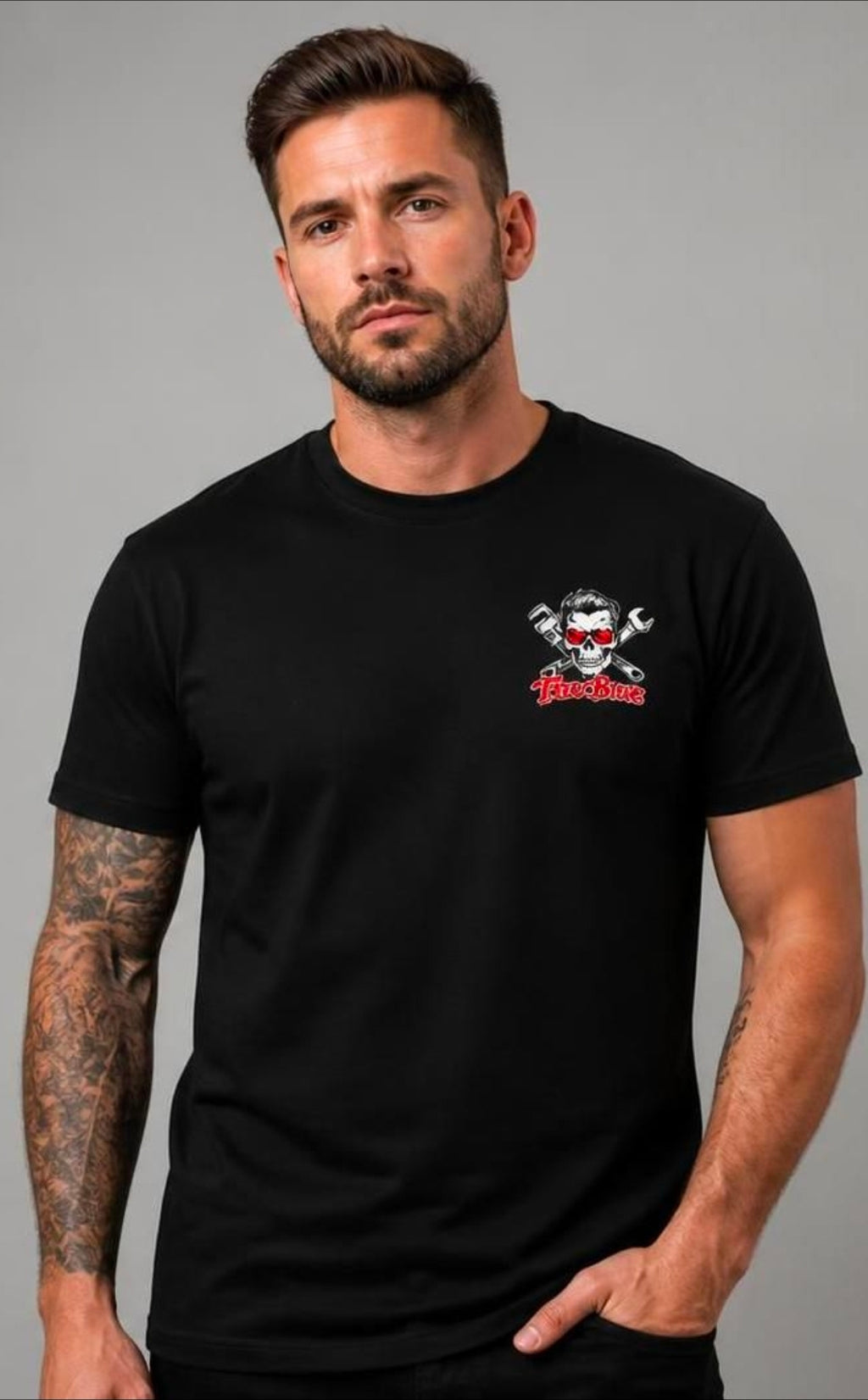 TRUE BLUE BASTARD TEE