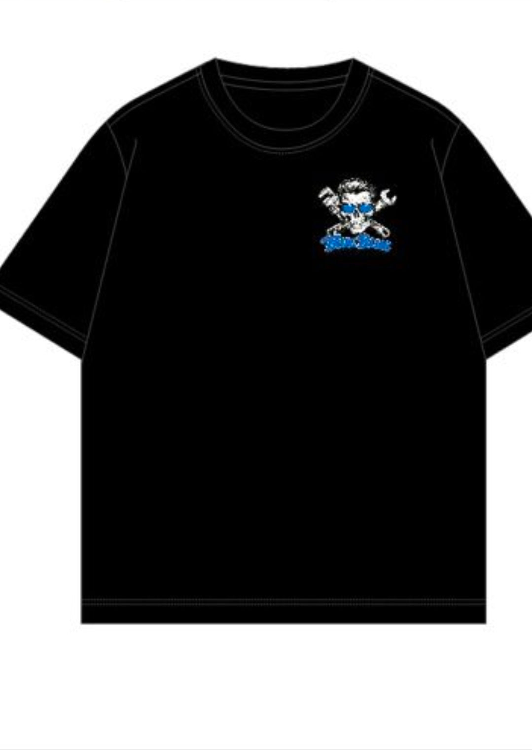 TRUE BLUE TRASH & CASH TEE
