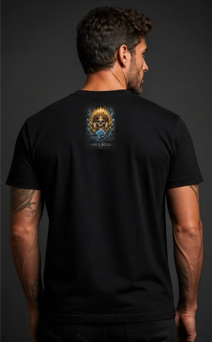 TRUE BLUE THE ROSE TEE