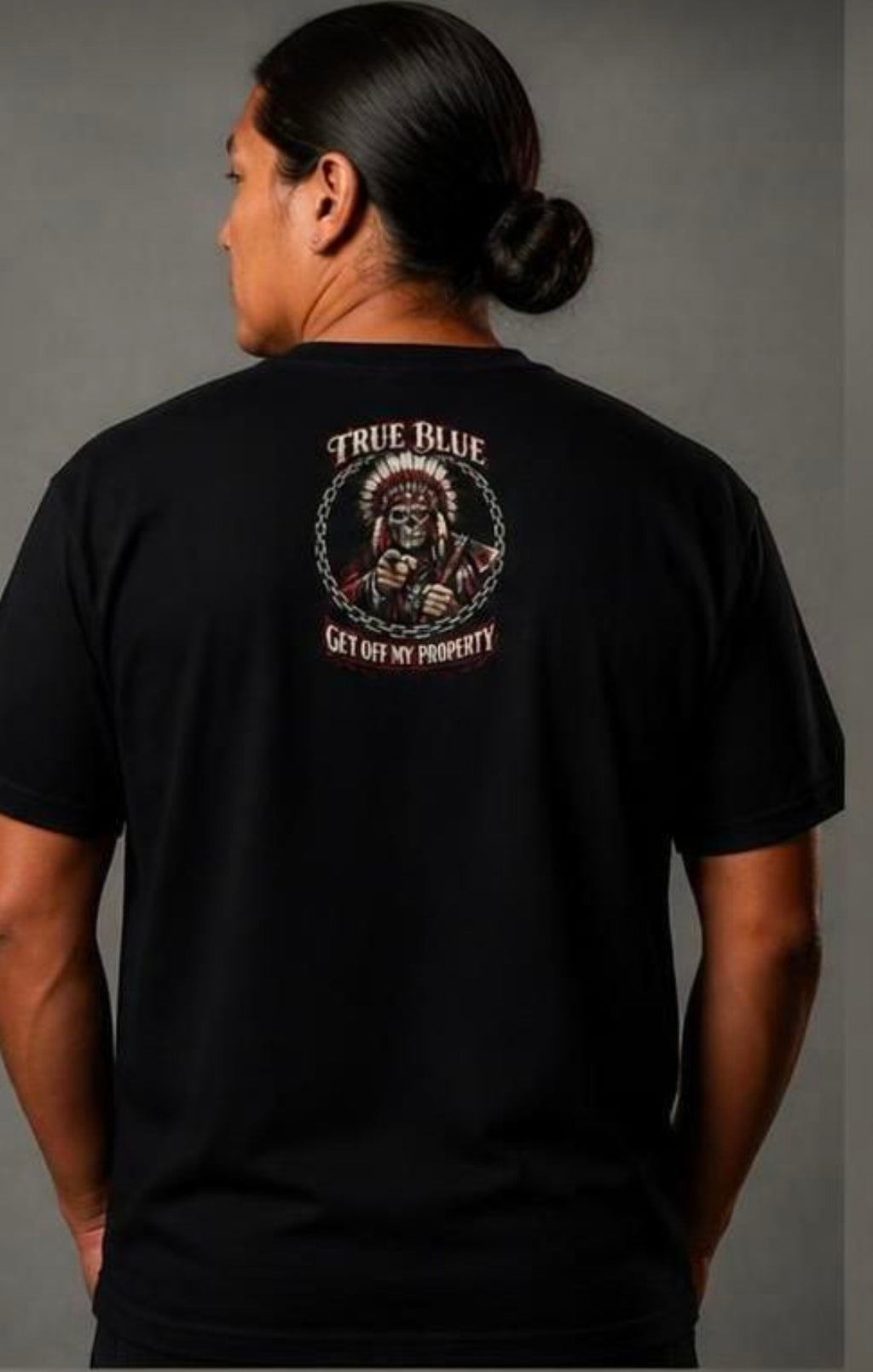 TRUE BLUE GET OFF TEE
