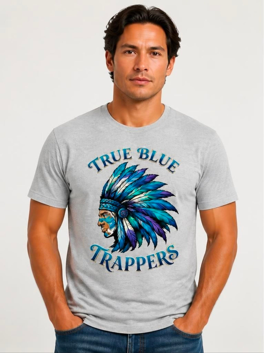 TRUE BLUE TRAPPERS TEE