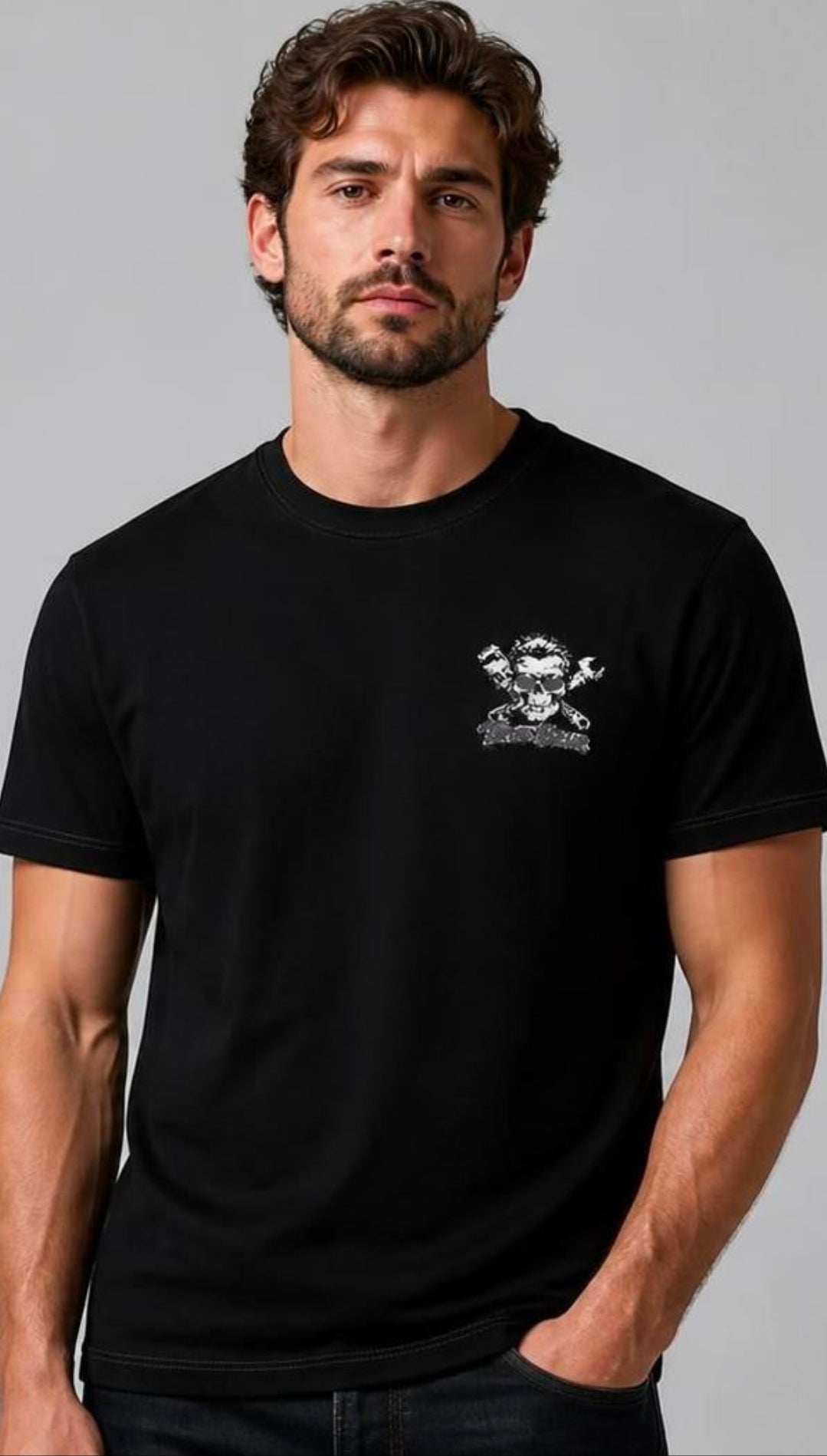 TRUE BLUE HARD HAT TEE