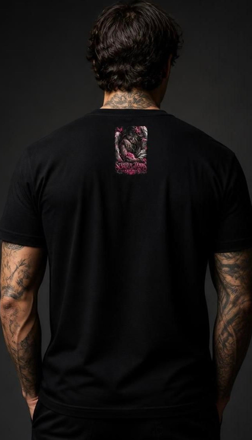 TRUE BLUE STALKED BY DEMONS TEE