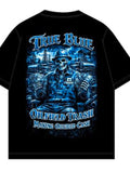 TRUE BLUE TRASH & CASH TEE