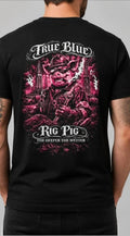 TRUE BLUE RIG PIG TEE