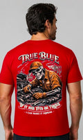 TRUE BLUE TITS OR TIRES TEE