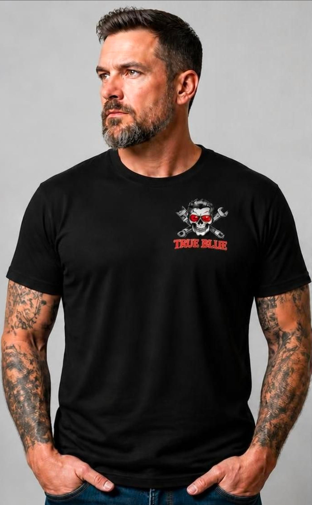 TRUE BLUE BC DIRTBAG TEE