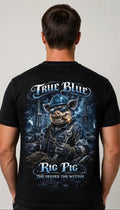 TRUE BLUE RIG PIG TEE