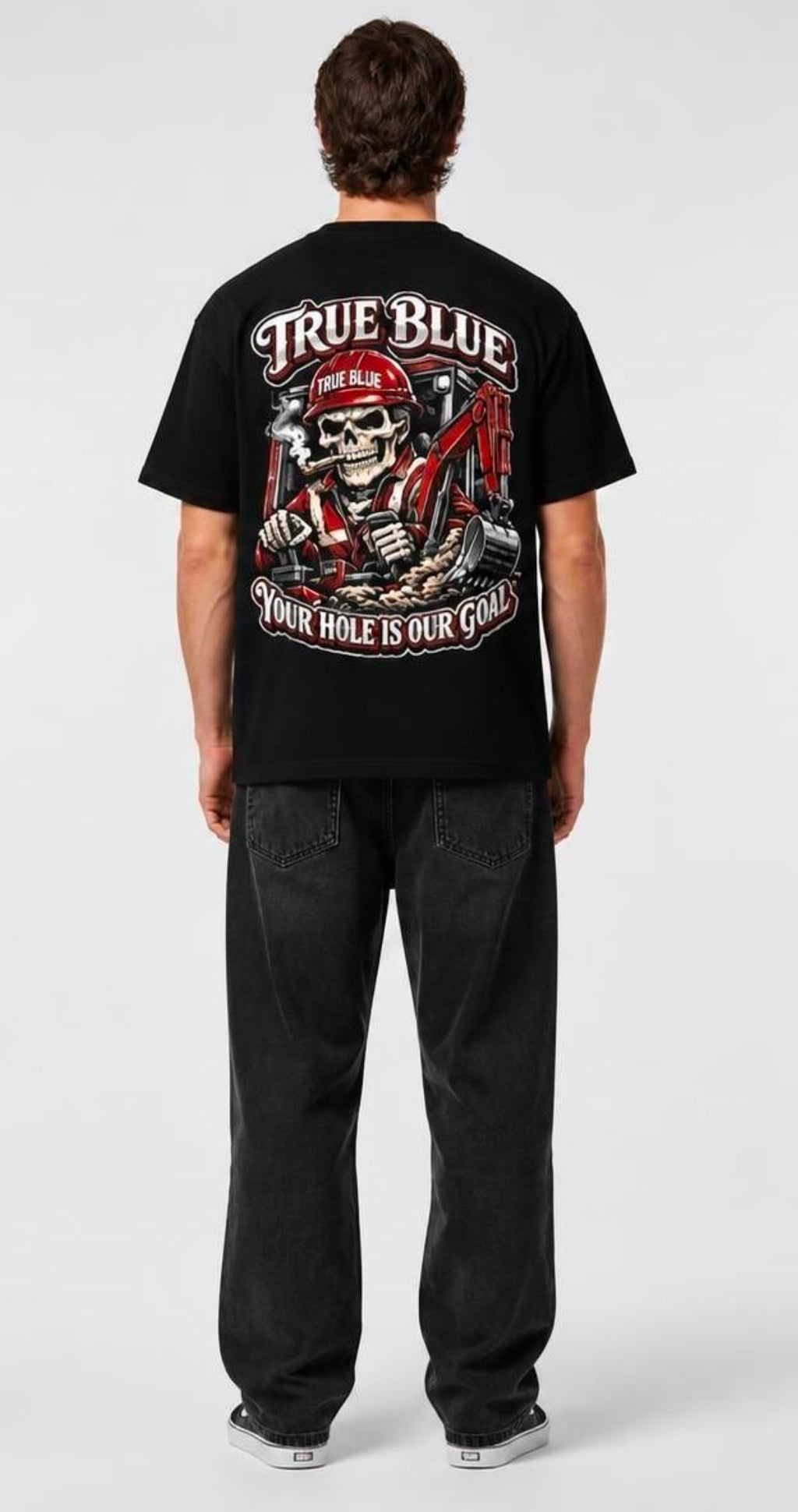 TRUE BLUE HOLE TEE